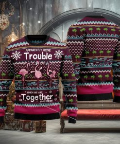 Flamingo Ugly Christmas Sweater For Men & Women