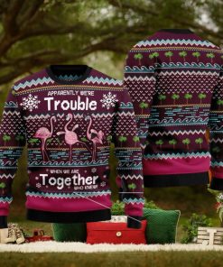 Flamingo Ugly Christmas Sweater For Men & Women