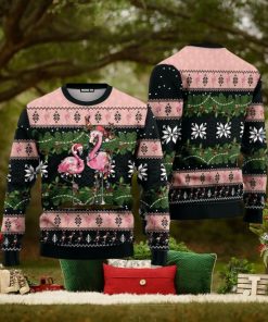 Flamingo Ugly Sweater, Flamingo 3d Christmas Sweater