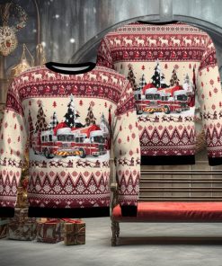 Flanders Fire Co. #1 And Rescue Squad Flanders NJ Christmas AOP Ugly Sweater Gift For Men And Women