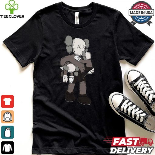 Flash sale bearbrick brown t shirt