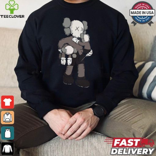 Flash sale bearbrick brown t shirt