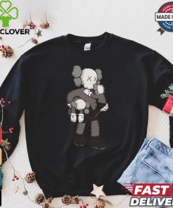 Flash sale bearbrick brown t shirt