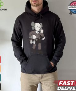 Flash sale bearbrick brown t shirt