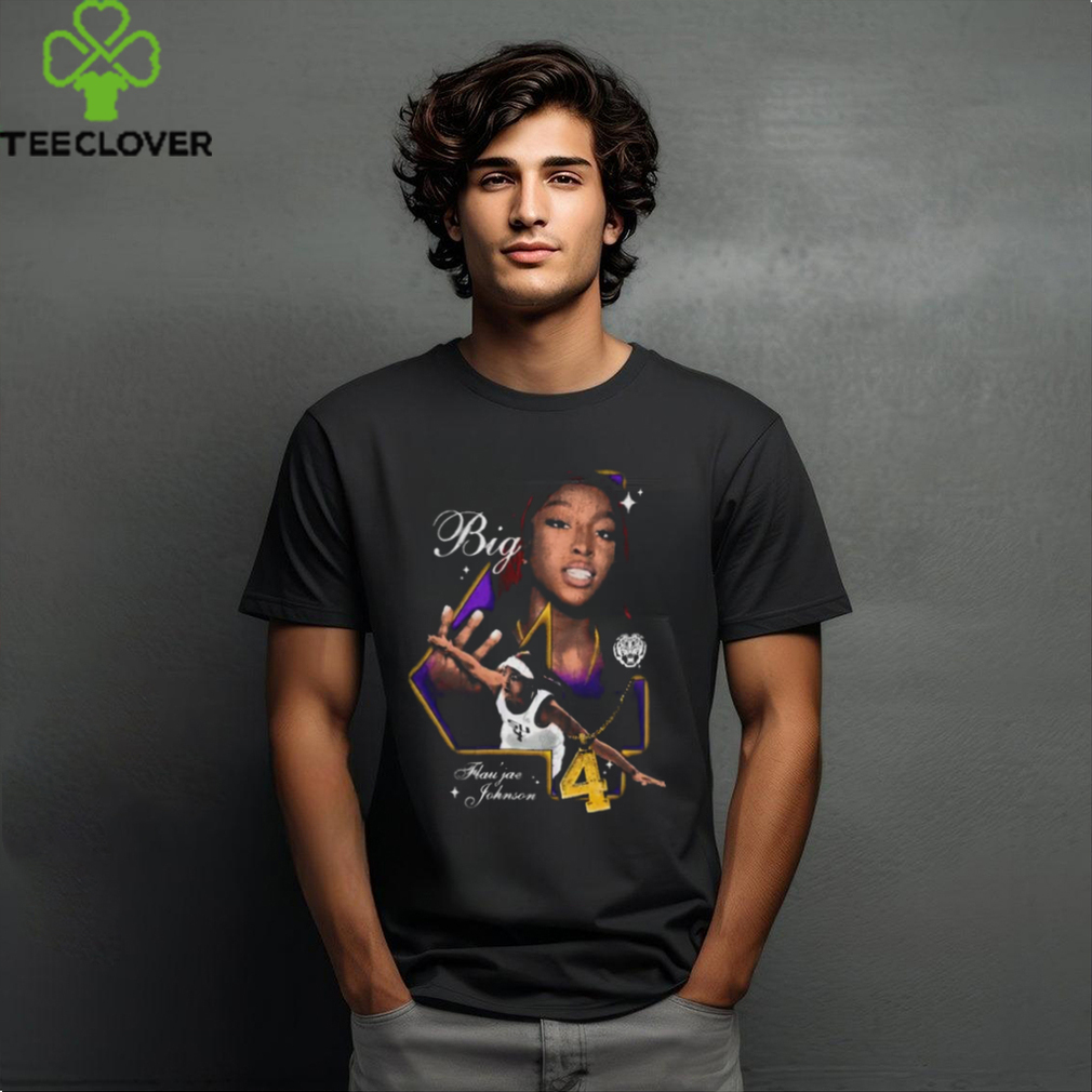 Flau'Jae Johnson Big 4 Retro Graphic Shirts Flau'Jae Johnson Big 4 Retro Graphic Shirts