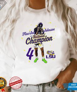 Flau’jae Johnson LSU 2023 Champion sport shirt