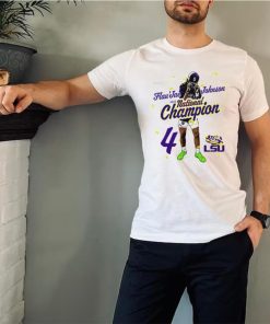 Flau’jae Johnson LSU 2023 Champion sport shirt