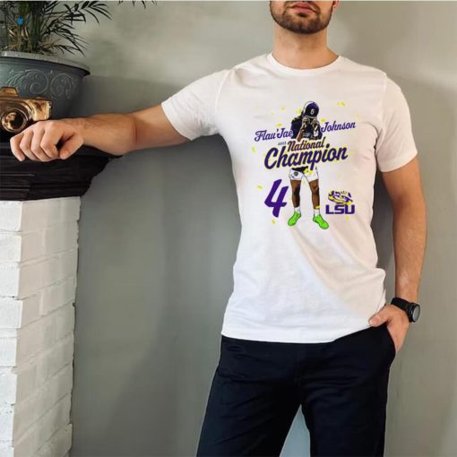 Flau’jae Johnson LSU 2023 Champion sport shirt