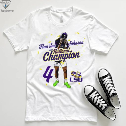 Flau’jae Johnson LSU 2023 Champion sport shirt