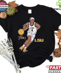 Flau’jae Johnson Superstar Pose LSU Tigers Women’s basketball T Shirt