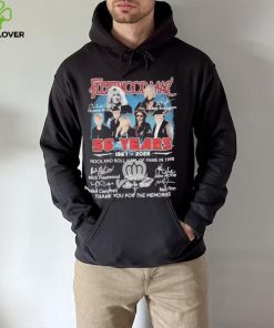 Fleetwood Mac 56 Years 1967 2023 thank you for the memories signatures hoodie, sweater, longsleeve, shirt v-neck, t-shirt