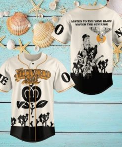 Fleetwood Mac Listen To The Wind Blow Watch The Sun Rise Custom Baseball Jersey