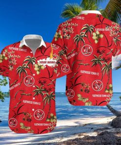 Fleetwood Town F.C Hawaiian Shirt Custom Name Trending For Men Women Gift Summer