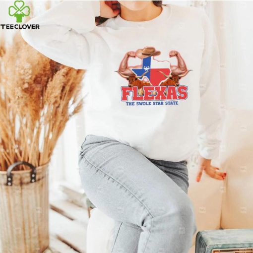 Flexas The Swole Star State Shirt