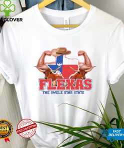 Flexas The Swole Star State Shirt