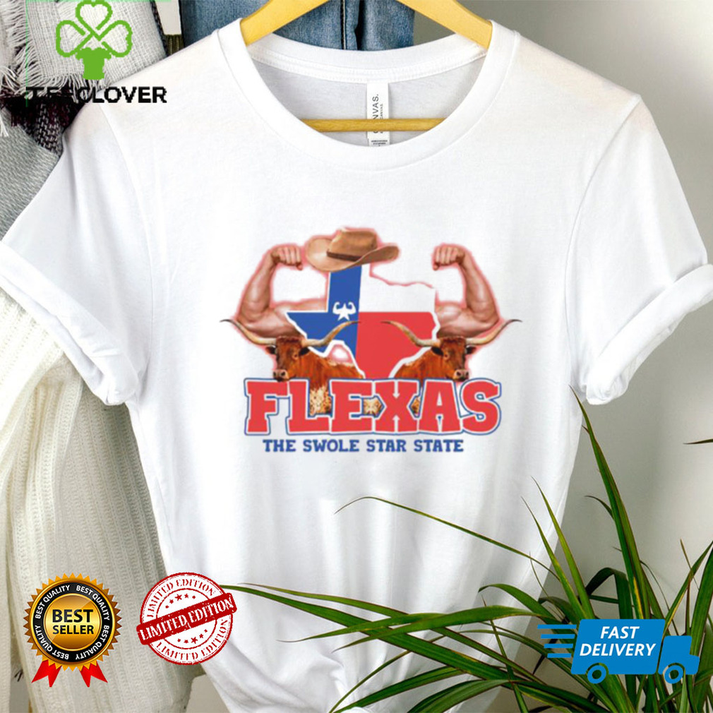 Flexas The Swole Star State Shirt Flexas The Swole Star State Shirt