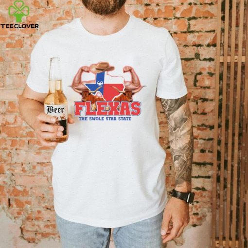 Flexas The Swole Star State Shirt