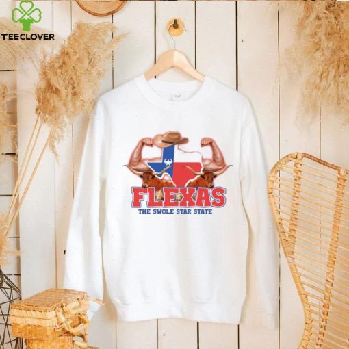 Flexas The Swole Star State Shirt