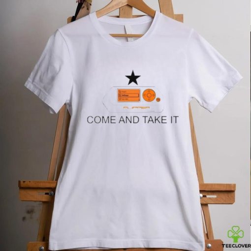 Flipper come and take it shirt