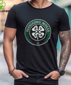 Flogging Molly Merch Distressed Logo Shirt