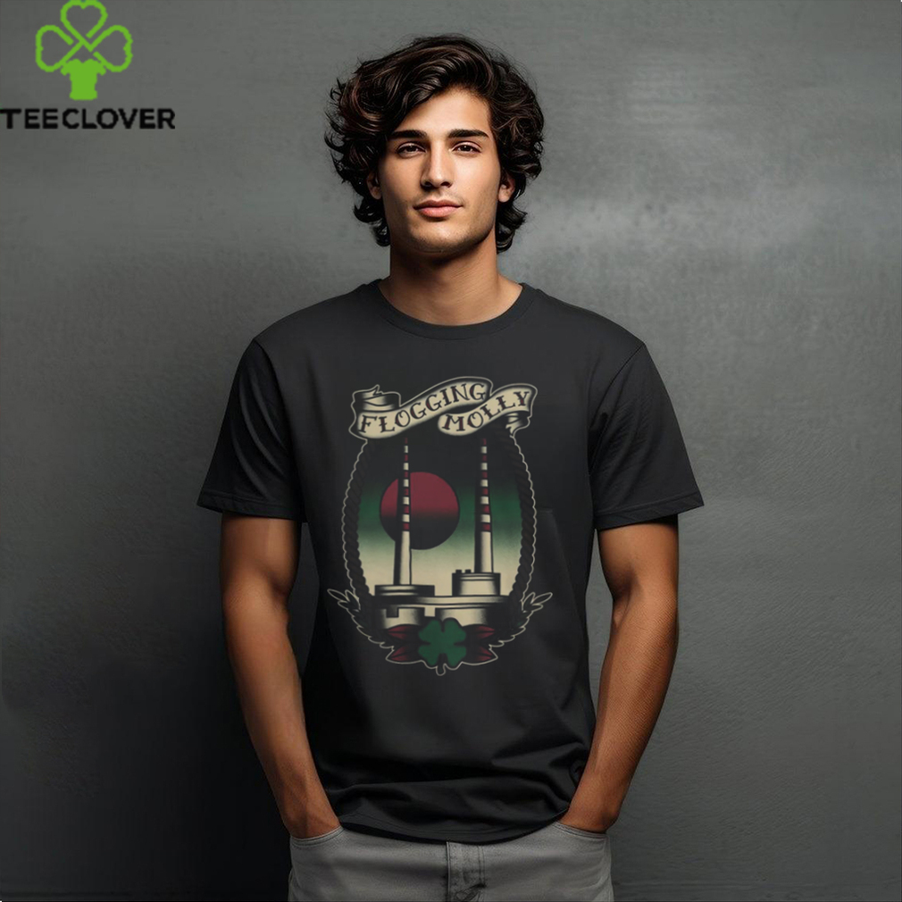 Flogging Molly Merch Poolbeg Shirt Flogging Molly Merch Poolbeg Shirt