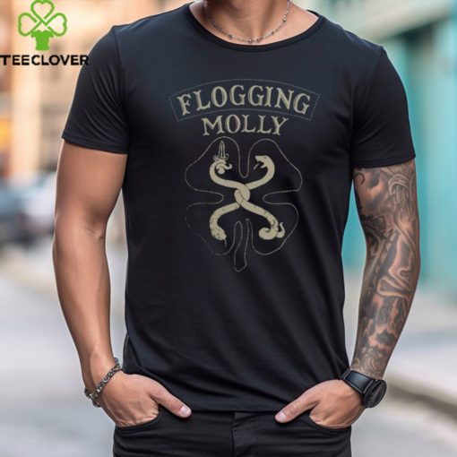 Flogging Molly Merch Shamrock Shirt