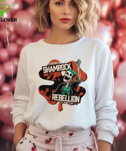 Flogging Molly’s shamrock Rebellion St. Patrick’s day 2024 shirt