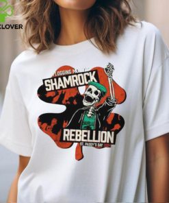 Flogging Molly’s shamrock Rebellion St. Patrick’s day 2024 shirt