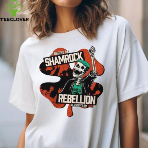 Flogging Molly’s shamrock Rebellion St. Patrick’s day 2024 shirt