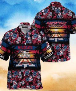 Floral Aloha NCAA Arizona Wildcats Hawaiian Shirt Came All Day