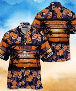 Floral Aloha NCAA Clemson Tigers Hawaiian Shirt Came All Day