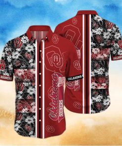 Floral Aloha NCAA Oklahoma Sooners Hawaiian Shirt Beach Gift For Friend