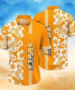 Floral Aloha NCAA Tennessee Volunteers Hawaiian Shirt Practical Beach Gift