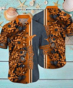 Floral Aloha NCAA Texas Longhorns Hawaiian Shirt Beach Gift For Friend hawaiian hoodie, sweater, longsleeve, shirt v-neck, t-shirt