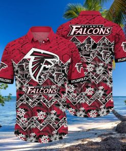 Floral Aloha NFL Atlanta Falcons Hawaiian Shirt Summer Beach Gift