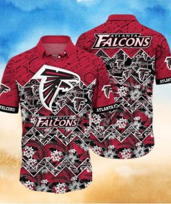Floral Aloha NFL Atlanta Falcons Hawaiian Shirt Summer Beach Gift