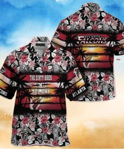 Floral Aloha NFL Atlanta Falcons Hawaiian Shirt The Dirty Birds Came All Day