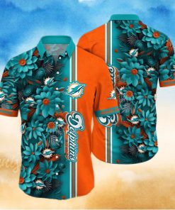 Floral Aloha NFL Miami Dolphins Hawaiian Shirt Beach Lovers Gift hawaiian shirt 1 Floral Aloha NFL Miami Dolphins Hawaiian Shirt Beach Lovers Gift hawaiian shirt