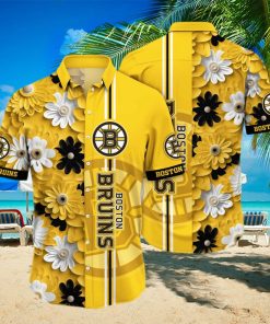 Floral Aloha NHL Boston Bruins Hawaiian Shirt Gift For Beach Vacation