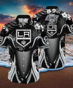 Floral Aloha NHL Los Angeles Kings Hawaiian Shirt