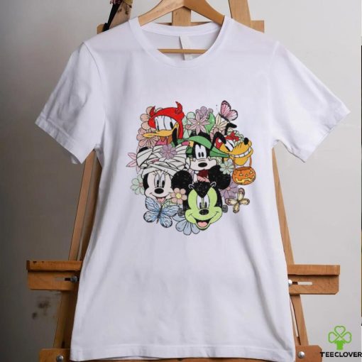 Floral Disney Halloween Gift For Fan T Shirt