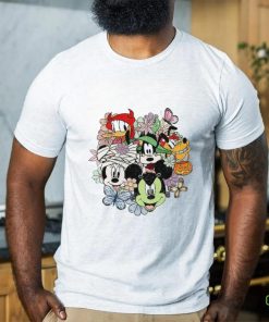 Floral Disney Halloween Gift For Fan T Shirt