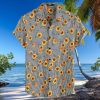 Floral Hawaiian Shirt Casual Button Down Short Sleeve Aloha Beach Shirts