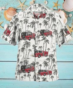Floral Park New York Bellerose Terrace Fire Department Hawaiian Shirt