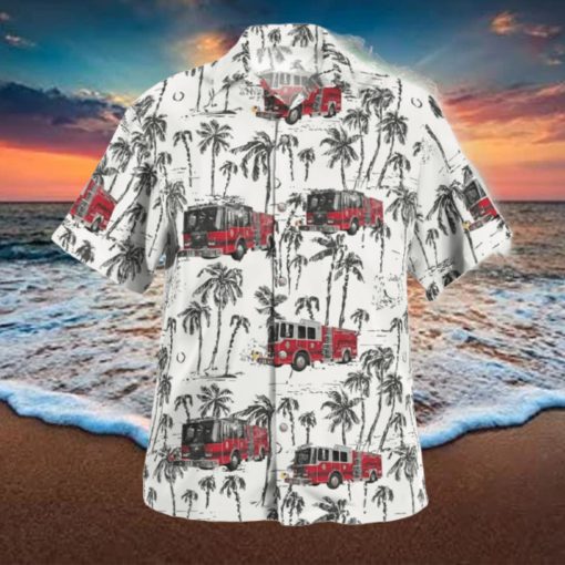 Floral Park New York Bellerose Terrace Fire Department Hawaiian Shirt
