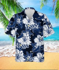 Floral Pattern Tampa Bay Ray Baseball Hawaiian Shirt 1 Floral Pattern Tampa Bay Ray Baseball Hawaiian Shirt