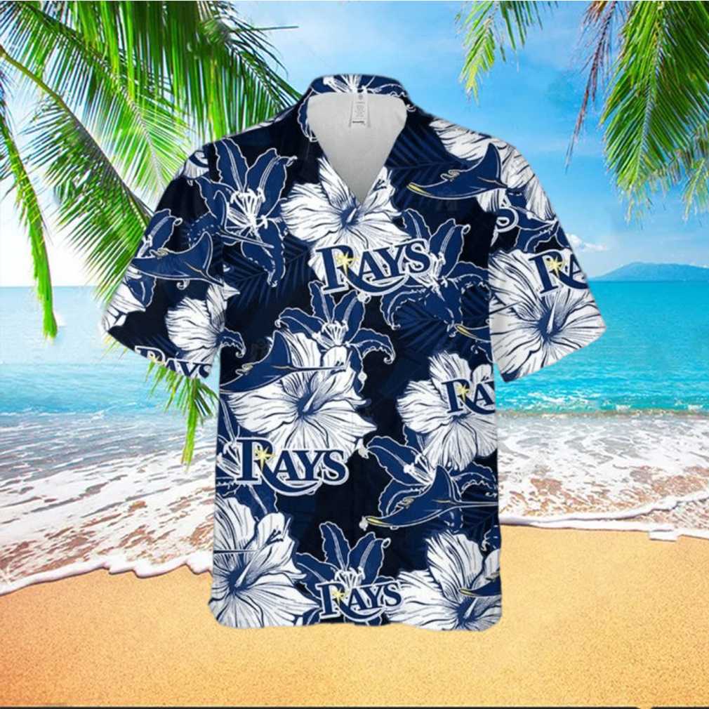 Floral Pattern Tampa Bay Ray Baseball Hawaiian Shirt Floral Pattern Tampa Bay Ray Baseball Hawaiian Shirt