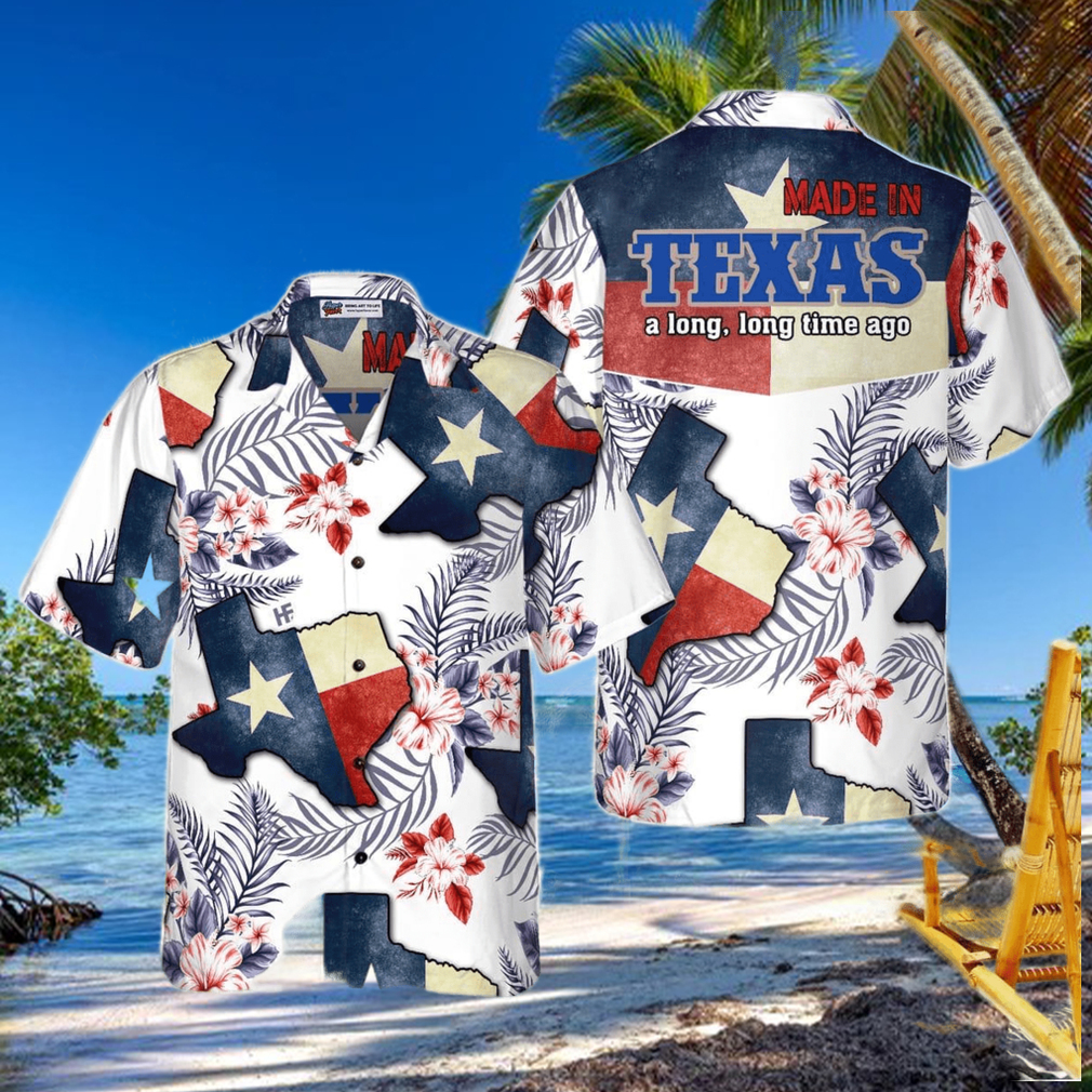 Floral Texas Hawaiian Shirt For Men Made In A Long Time Ago Texas State Shirt Floral Texas Hawaiian Shirt For Men Made In A Long Time Ago Texas State Shirt