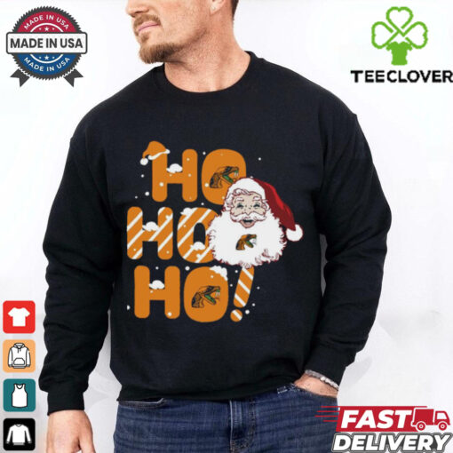 Florida A&M Rattlers Ho Ho Ho Santa Claus Christmas T shirt