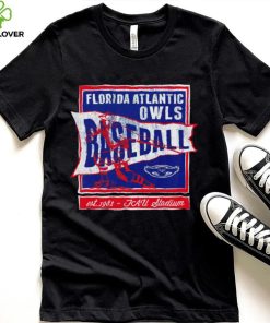 Florida Atlantic Owls Baseball FAU Stadium retro hoodie, sweater, longsleeve, shirt v-neck, t-shirt